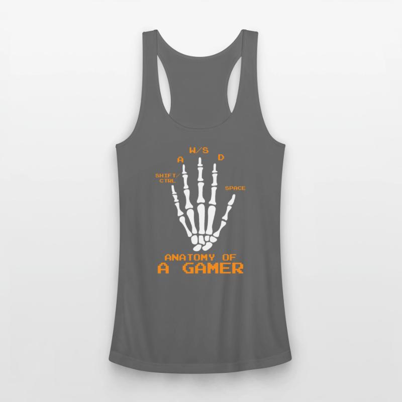 Anatomy of a Gamer Bone Hand Gambler Gamer