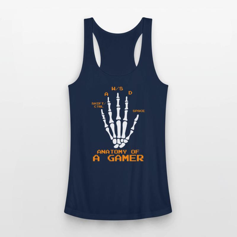 Anatomy of a Gamer Bone Hand Gambler Gamer