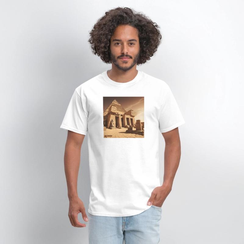 Ancient Egyptian Pyramid Scene