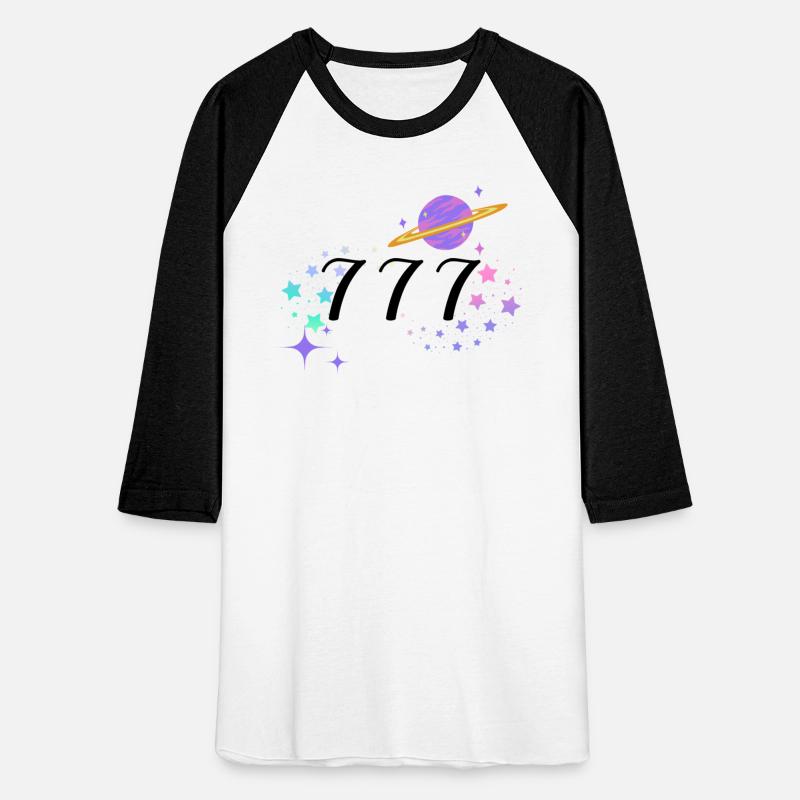 Angel Numbers 777 Purple Saturn with Stars