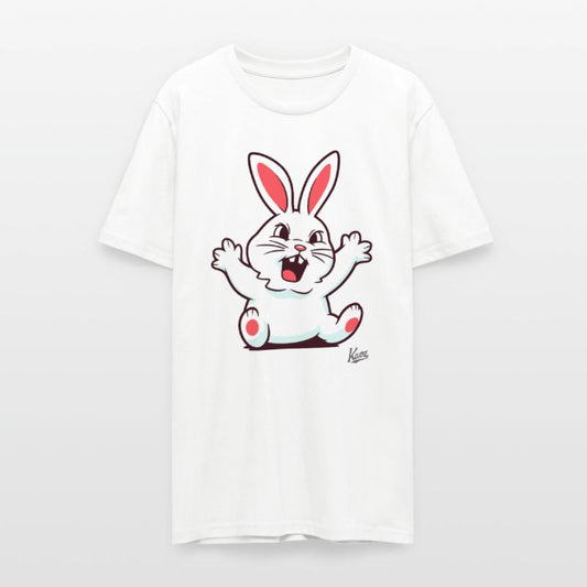 Angry Cute Bunny with Teeth