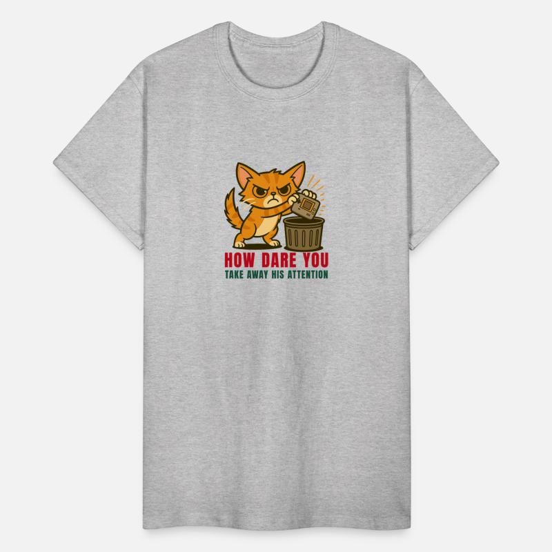 Angry Gamer Cat – Funny Retro Console Trash Meme