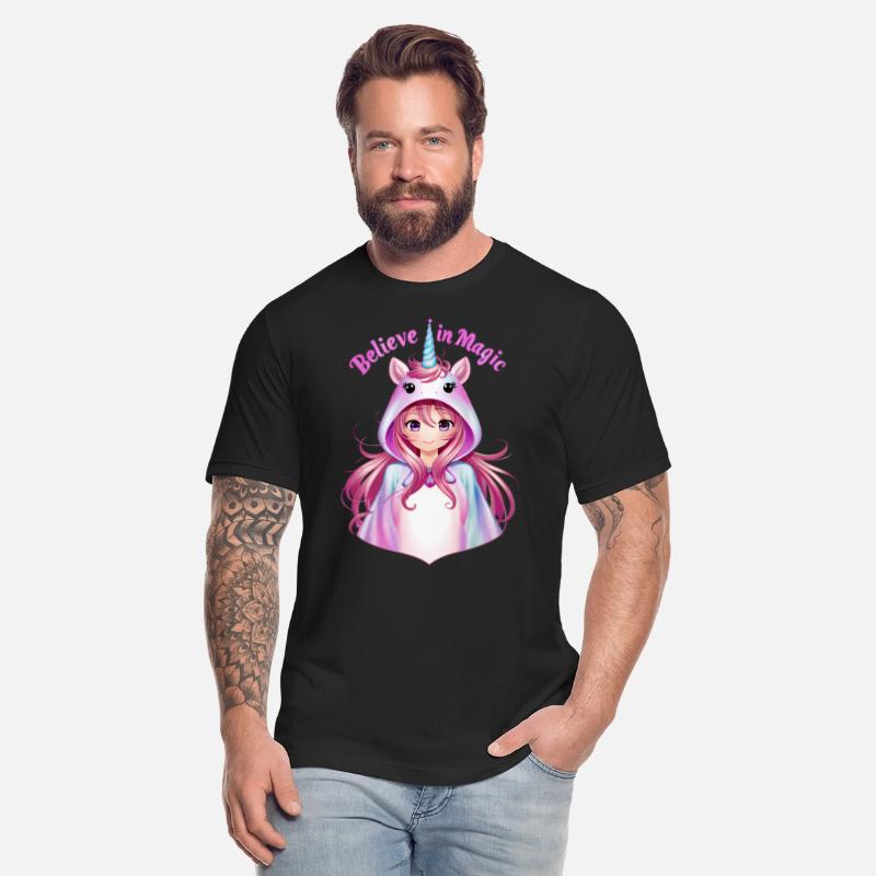 Anime Girl in Unicorn Suit