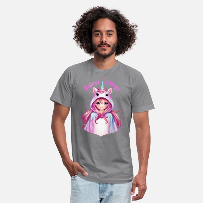 Anime Girl in Unicorn Suit