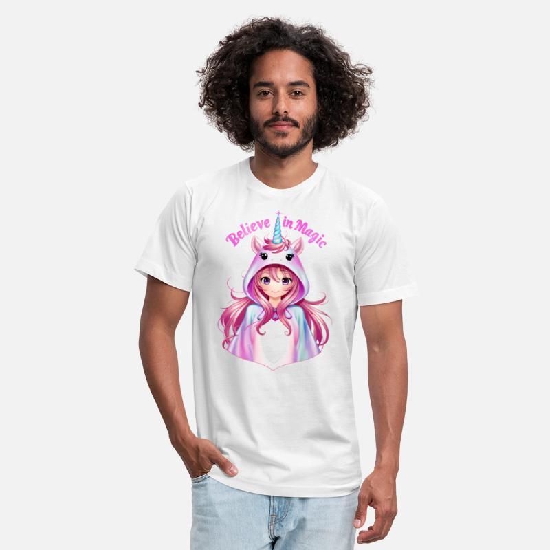 Anime Girl in Unicorn Suit