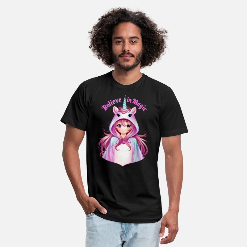 Anime Girl in Unicorn Suit