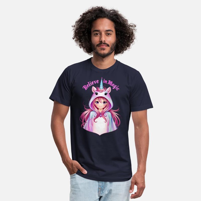 Anime Girl in Unicorn Suit