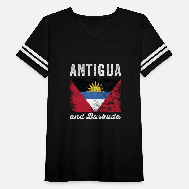 Antigua and barbuda Flag Distressed