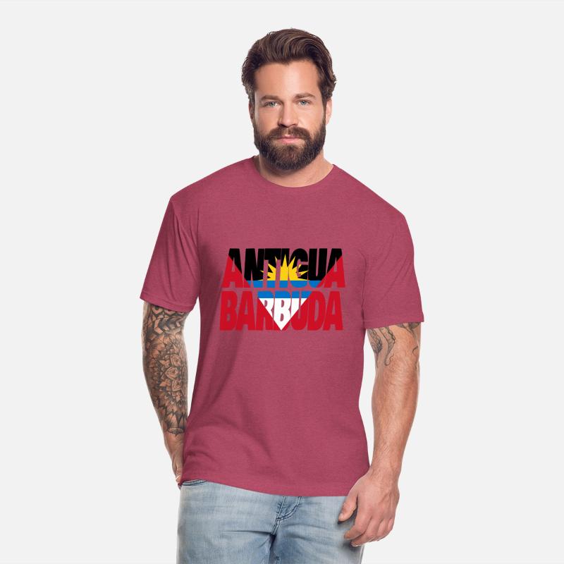 Antigua & Barbuda flag stencil