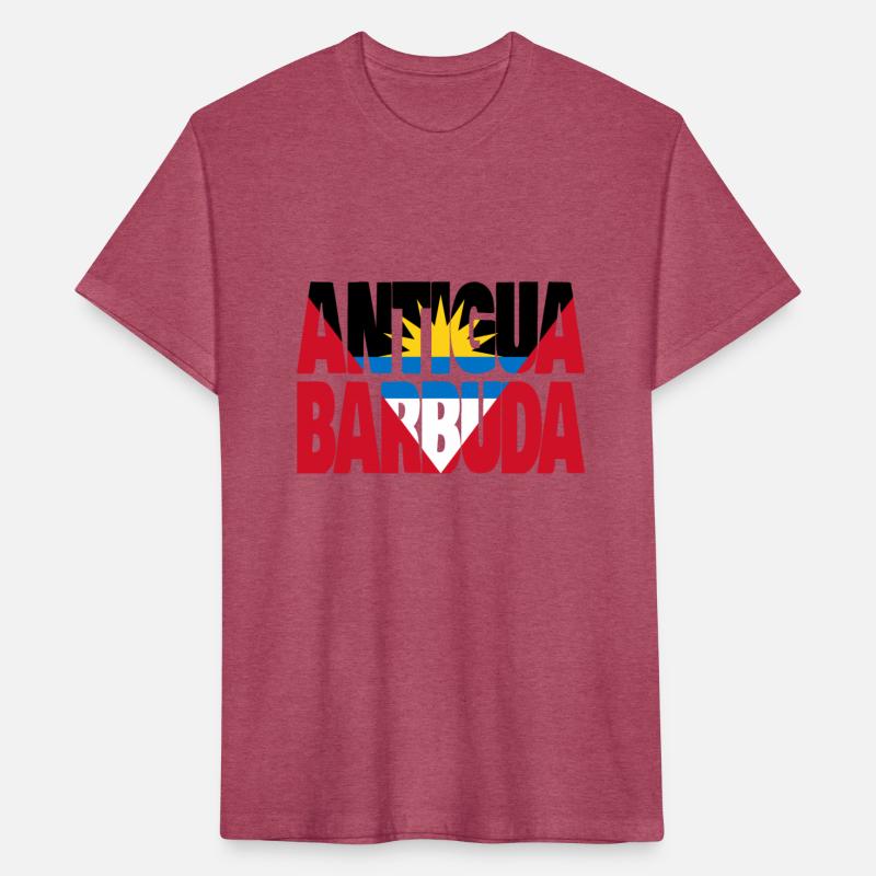 Antigua & Barbuda flag stencil