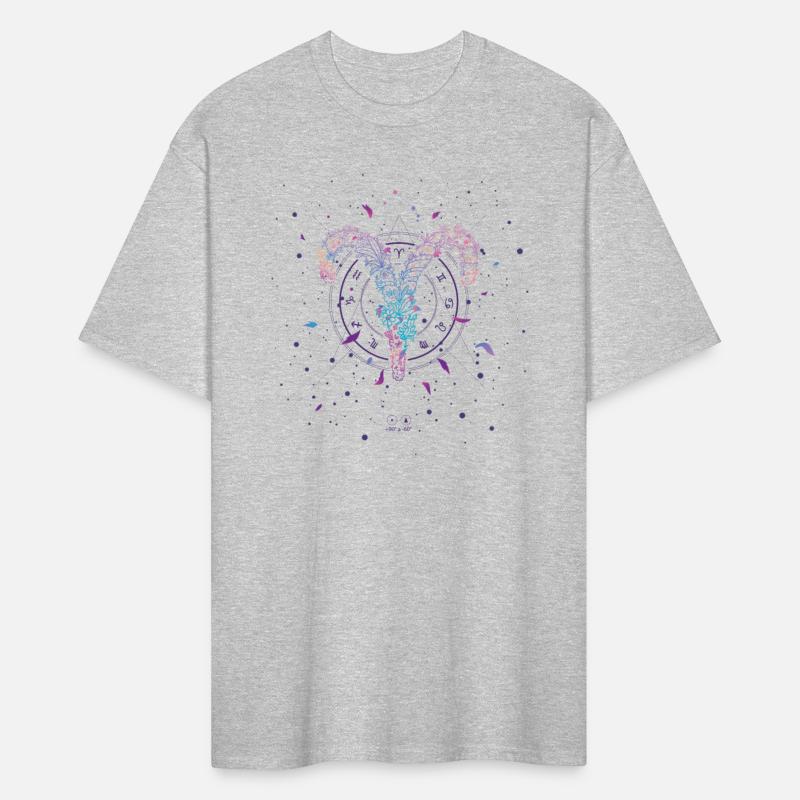 Aries floral zodiac sign