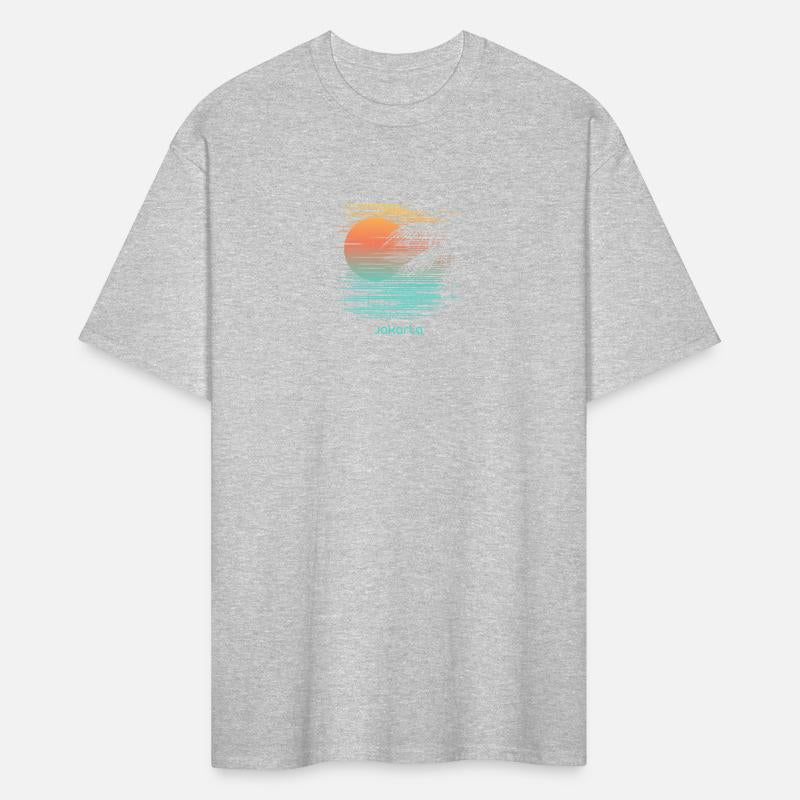 Artistic Jakarta Indonesia Palm Tree Vacation