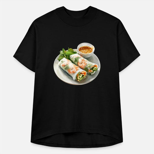 Asian Fresh Shrimp Spring Roll with Peanut Dipping