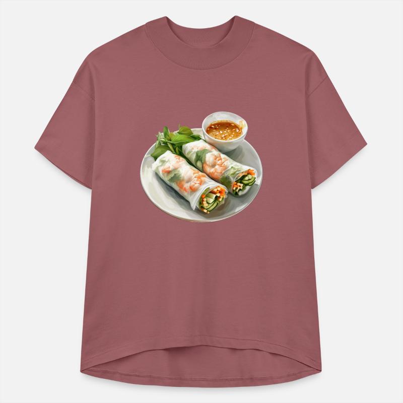 Asian Fresh Shrimp Spring Roll with Peanut Dipping