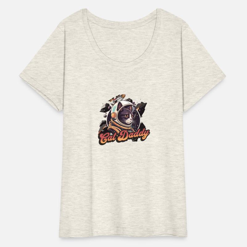 Astrocat Retro graphic Cat Daddy Vintage Eighties