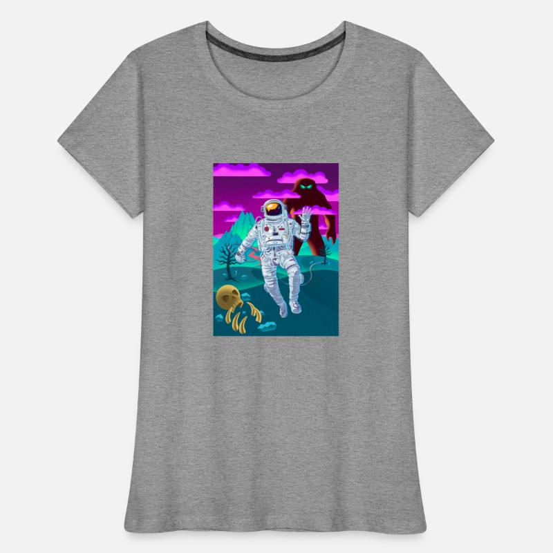 Astronaut in a fantasy world full of demons