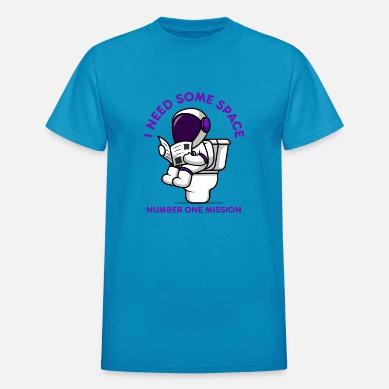 Astronaut Space Number One Poop Toilet Humor Funny