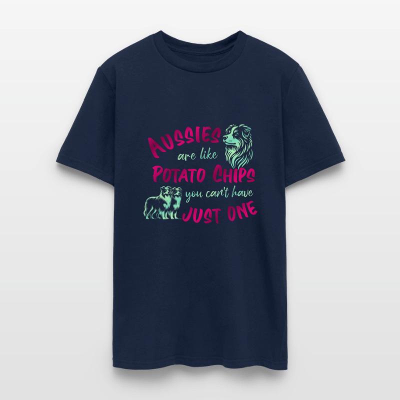 Aussies are like Potato Chips - pink