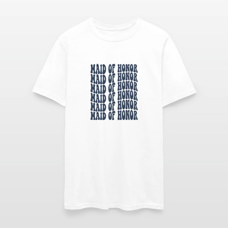 Bachelorette Party Maid Of Honor Navy Blue Design