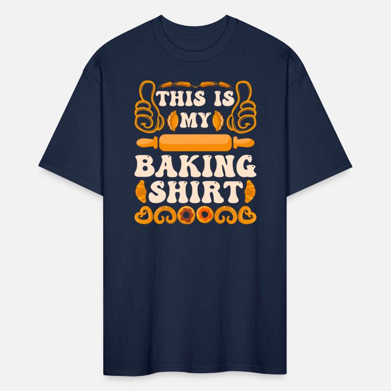 Baker This is My Baking Shirt Back Fans Dough