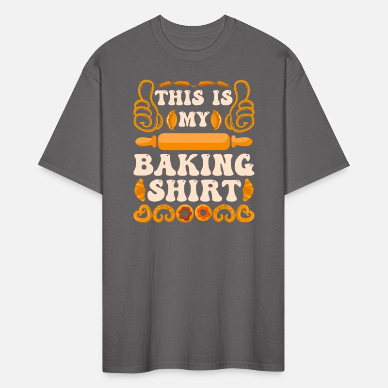Baker This is My Baking Shirt Back Fans Dough