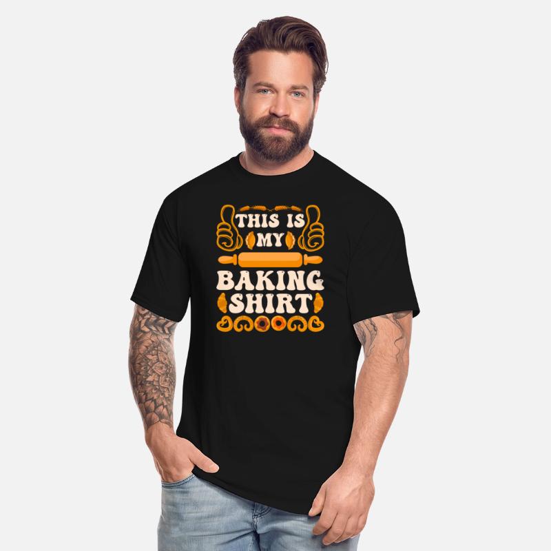 Baker This is My Baking Shirt Back Fans Dough