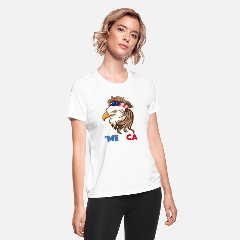 Bald Eagle Mullet 4th of July - Merica