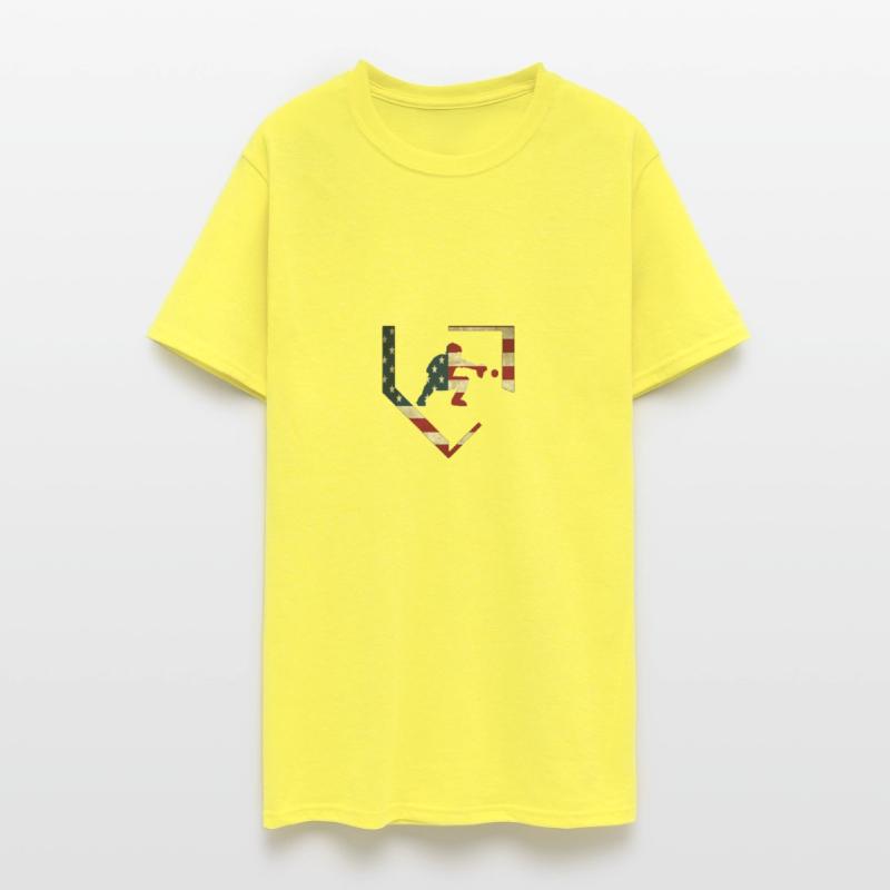 Baseball Catcher Gear Hoodie American Flag Basebal