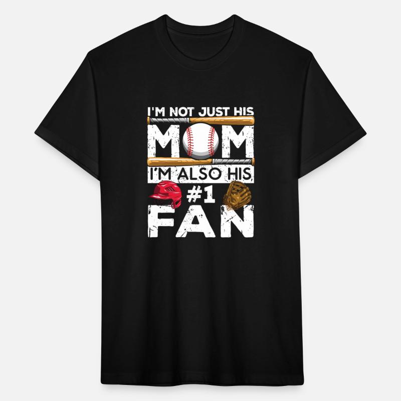 Baseball Mom His Number 1 Fan