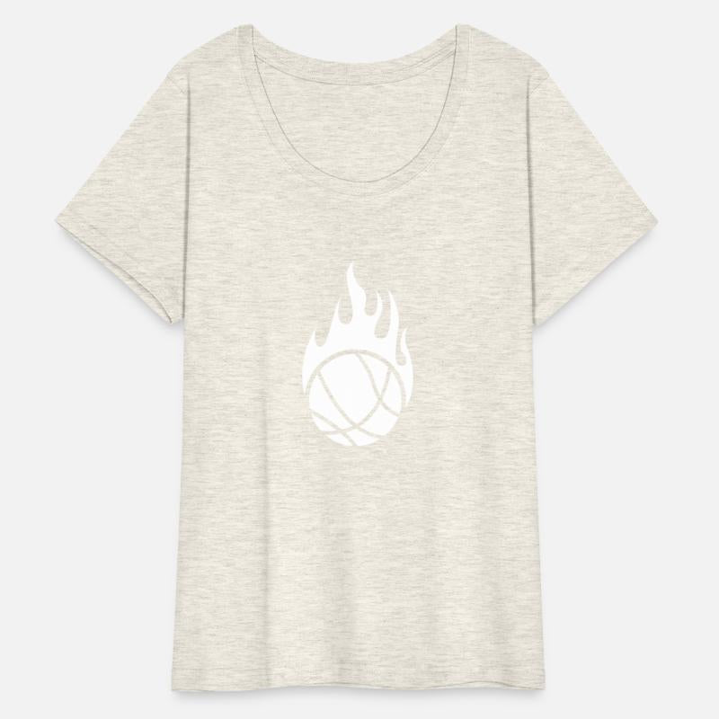 Basketball Ball Flames On Fire Player Heat burning