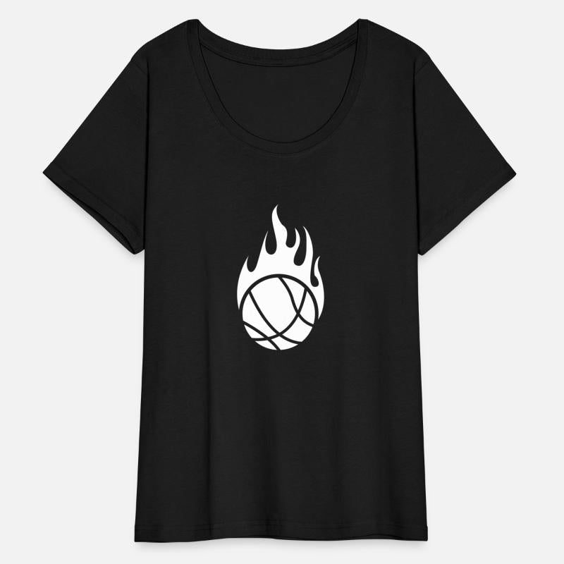 Basketball Ball Flames On Fire Player Heat burning