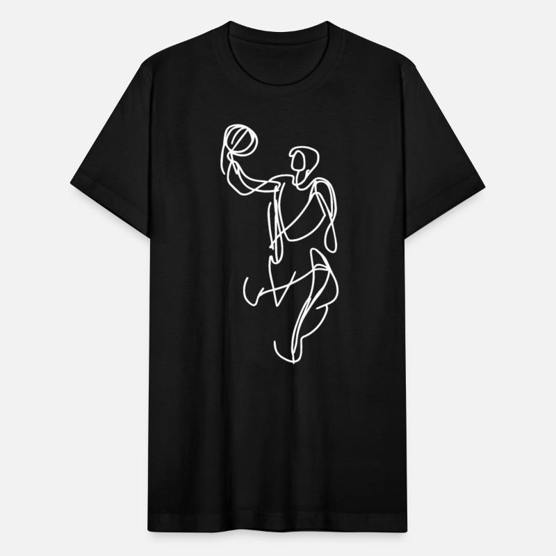 Basketball Player Drawing