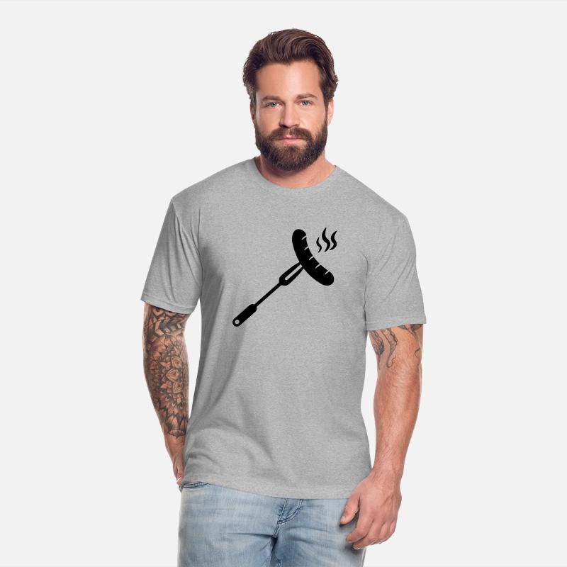 BBQ fork with sausage