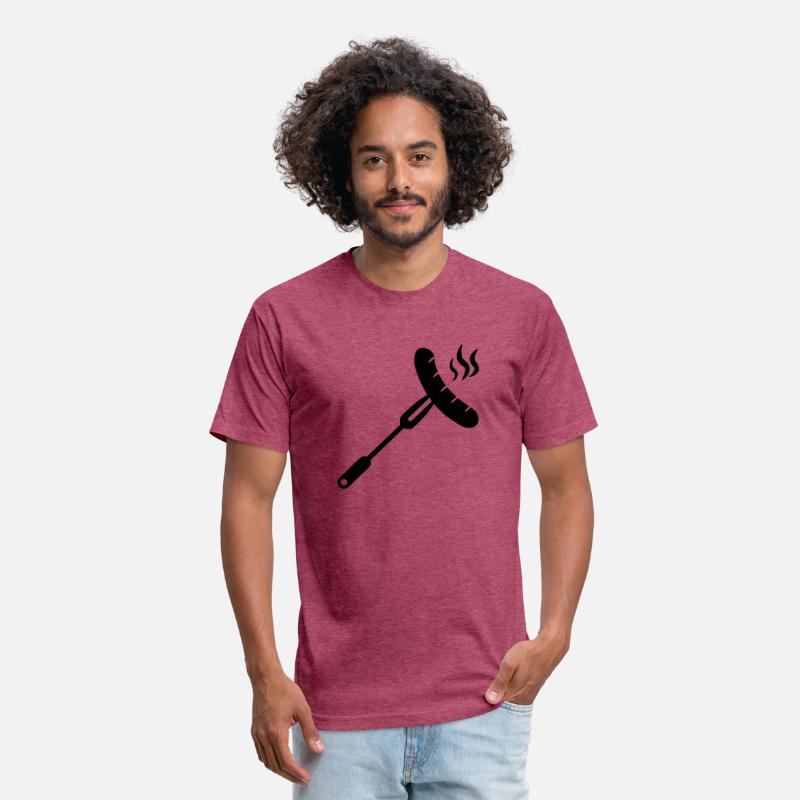 BBQ fork with sausage