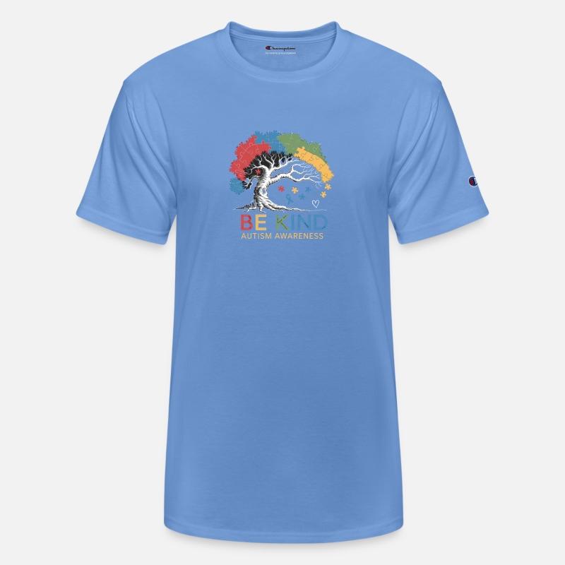 Be Kind Autism Awareness Puzzle Tree