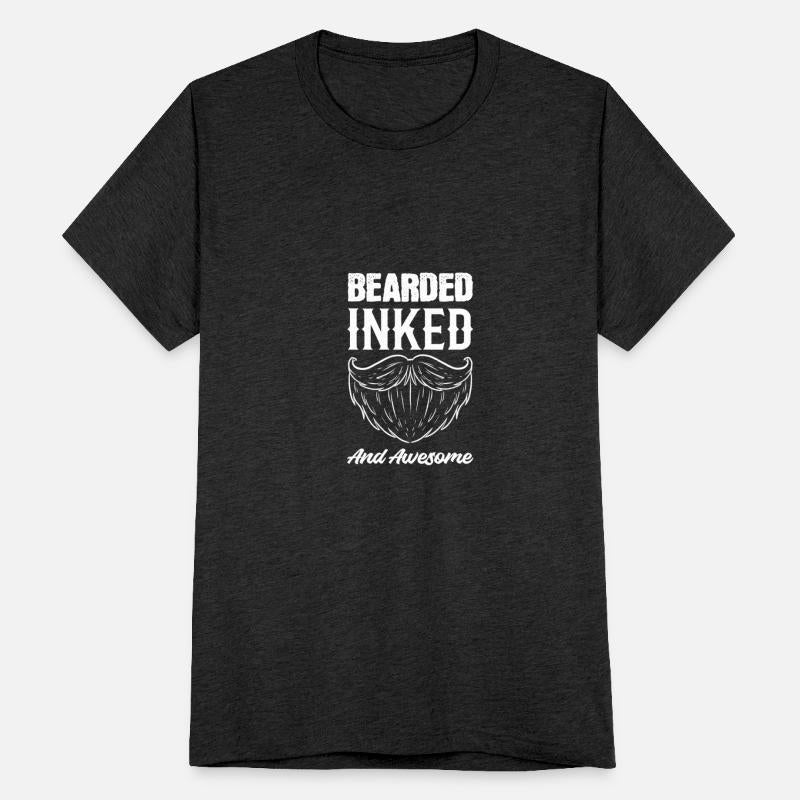 Bearded Inked Cool Father Gift