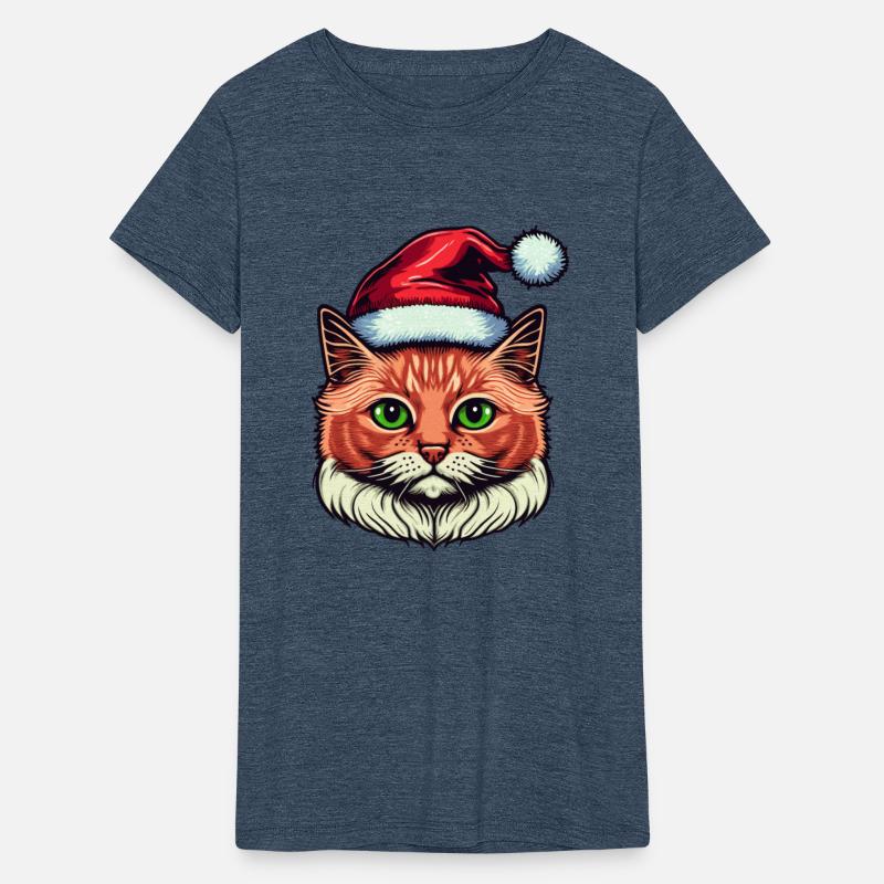 Beautiful Christmas cat design, an excellent