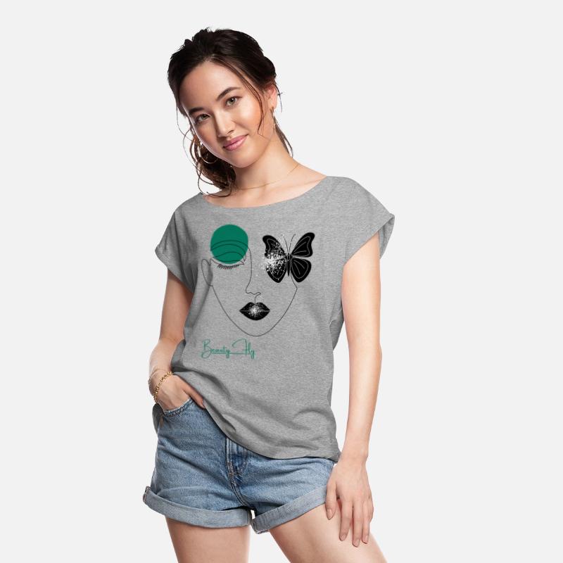 Beauty face fly - beautiful design