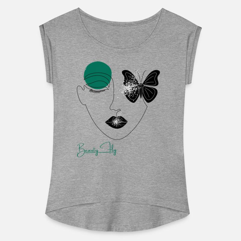 Beauty face fly - beautiful design