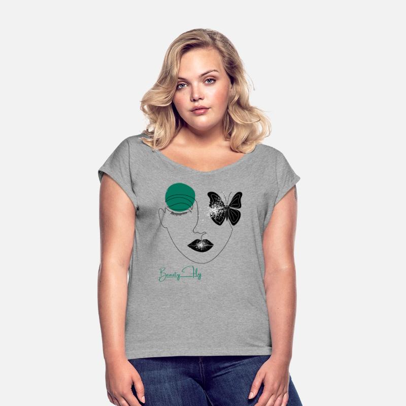 Beauty face fly - beautiful design