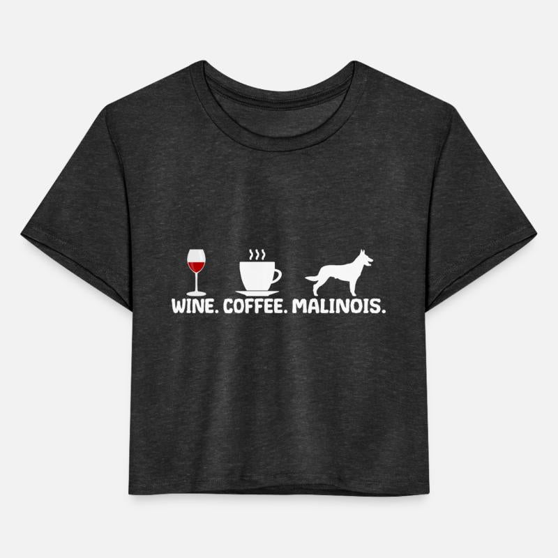 Belgian Malinois Wine Coffee Gift for Mom
