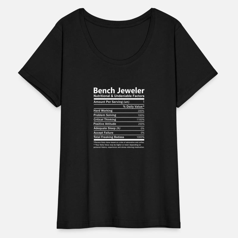 Bench Jeweler T Shirt - Nutritional And Undeniable