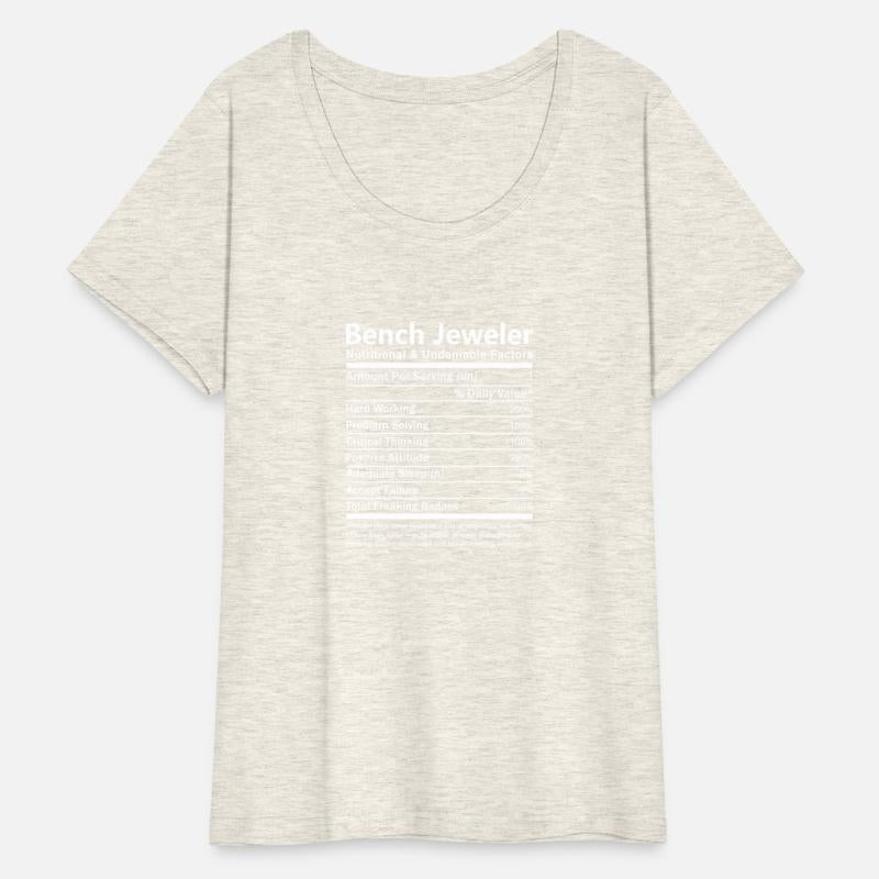 Bench Jeweler T Shirt - Nutritional And Undeniable
