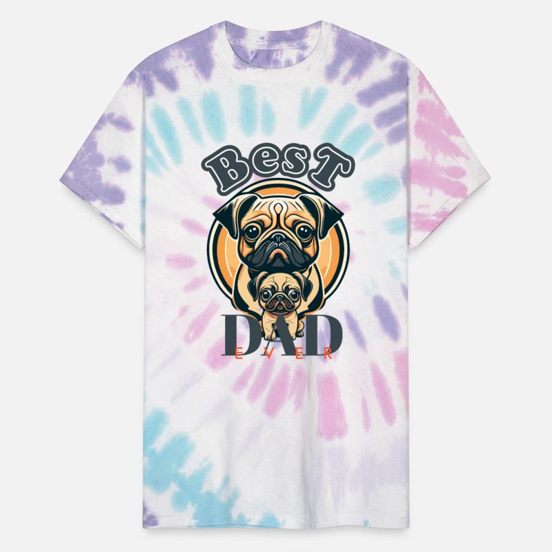 Best Dad Ever. Pug Dad