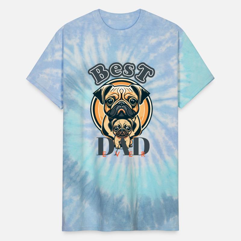 Best Dad Ever. Pug Dad