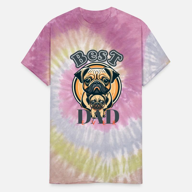 Best Dad Ever. Pug Dad