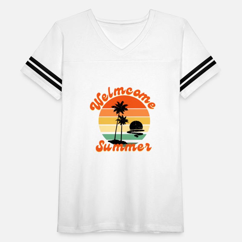 Best welcome summer illustration