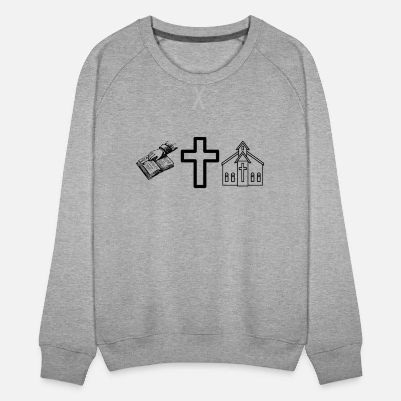 Bible, cross and church