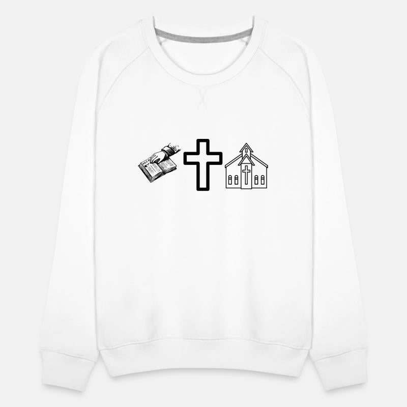 Bible, cross and church