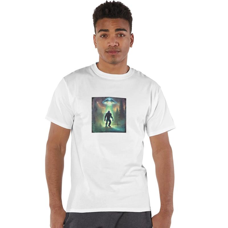 Bigfoot UFO in forest